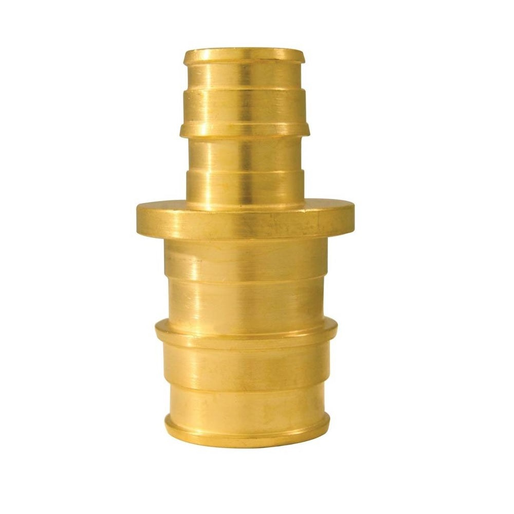 Apollo EPXC1234 Pex Pipe Reducing Coupling, Brass, 3/4"