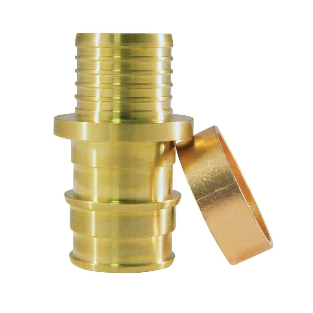 Apollo EPXBC3434 Pipe Conversion Coupling, Brass, 3/4"