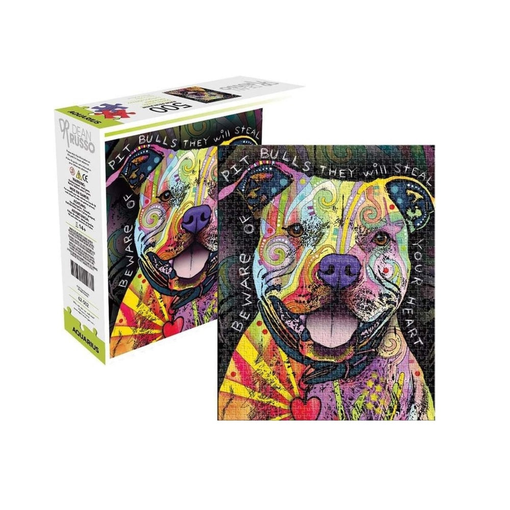 NMR 62502 Jigsaw Puzzle Pitbul Dnrus, Multicolored, 500 pc.