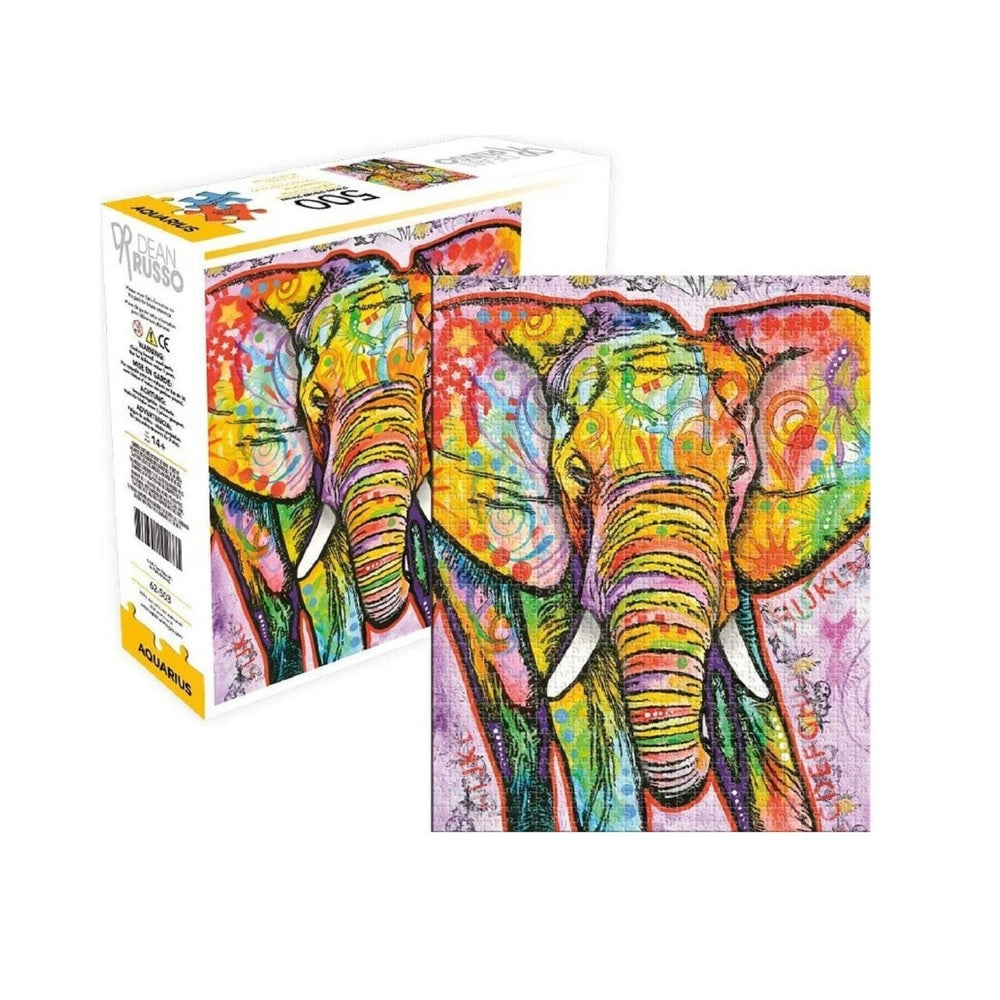 NMR 62503 Jigsaw Puzzle Elephant Dr, Multicolored, 500 pc.