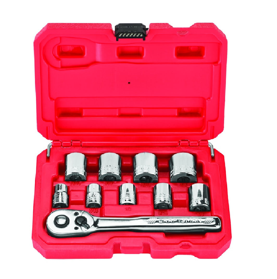 Craftsman CMMT34553 Assorted Standard Socket Set, SAE