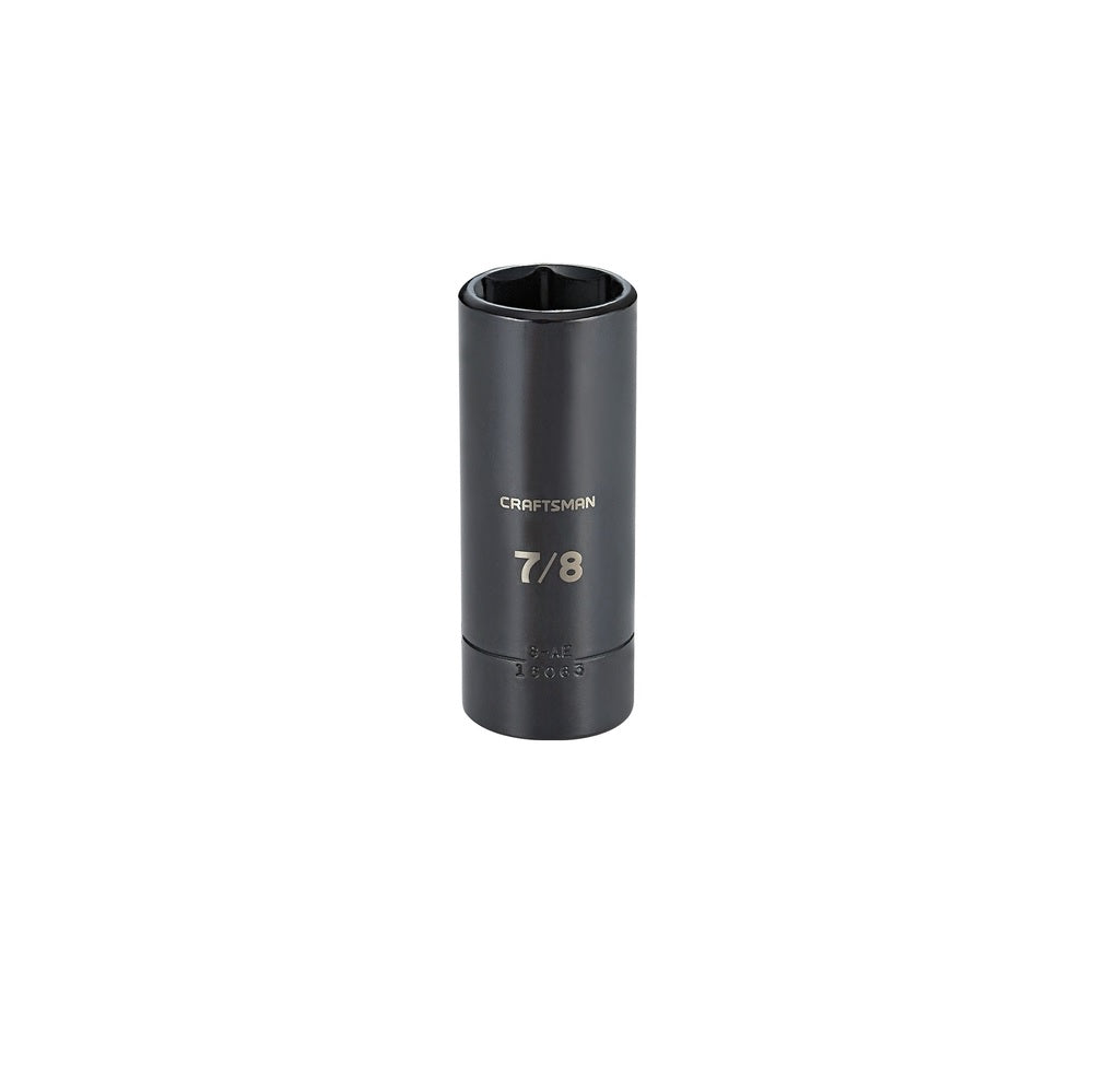 Craftsman CMMT16063 Deep Impact Socket, 7/8 inch, Black Oxide