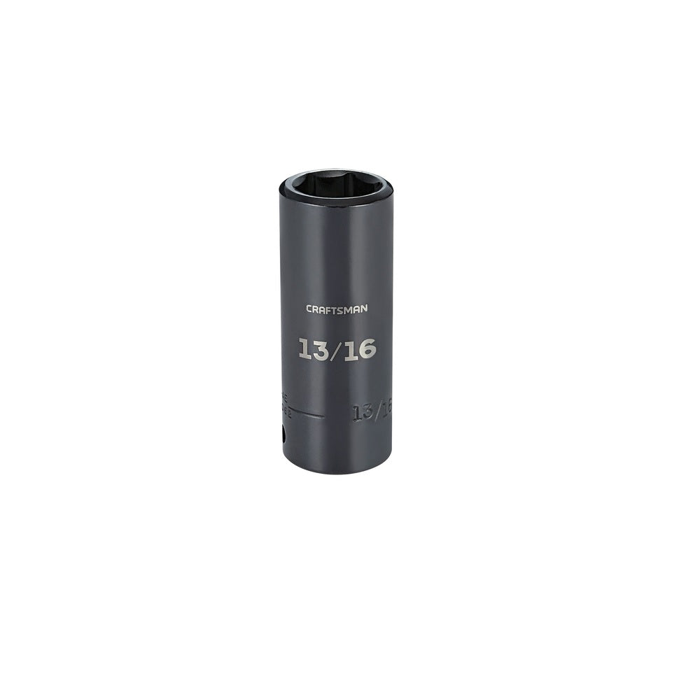 Craftsman CMMT16062 Deep Impact Socket, 13/16 inch, Black Oxide