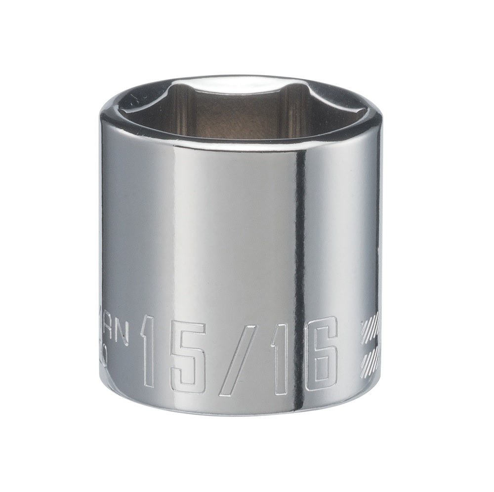 Craftsman CMMT43020 6 Point Shallow Socket, 3/8 inch Drive