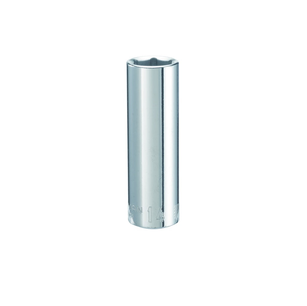 Craftsman CMMT44431 6 Point Deep Socket, 3/8 inch drive, 14 MM
