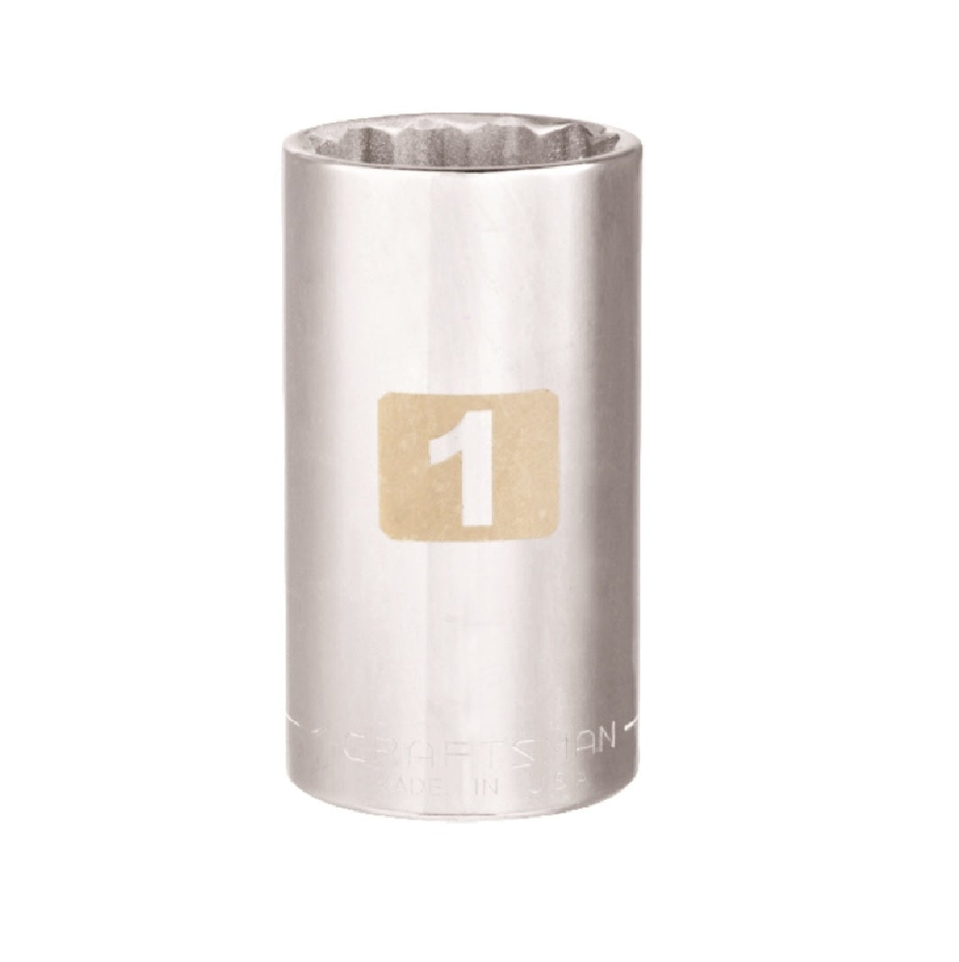 Craftsman CMMT43320 SAE Standard Socket, Alloy Steel