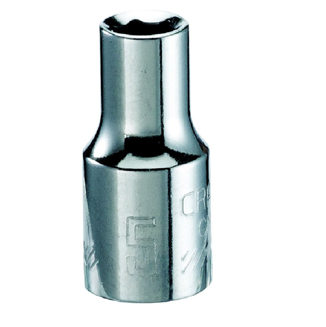 Craftsman CMMT43501 Metric Deep Socket, Polished Chrome