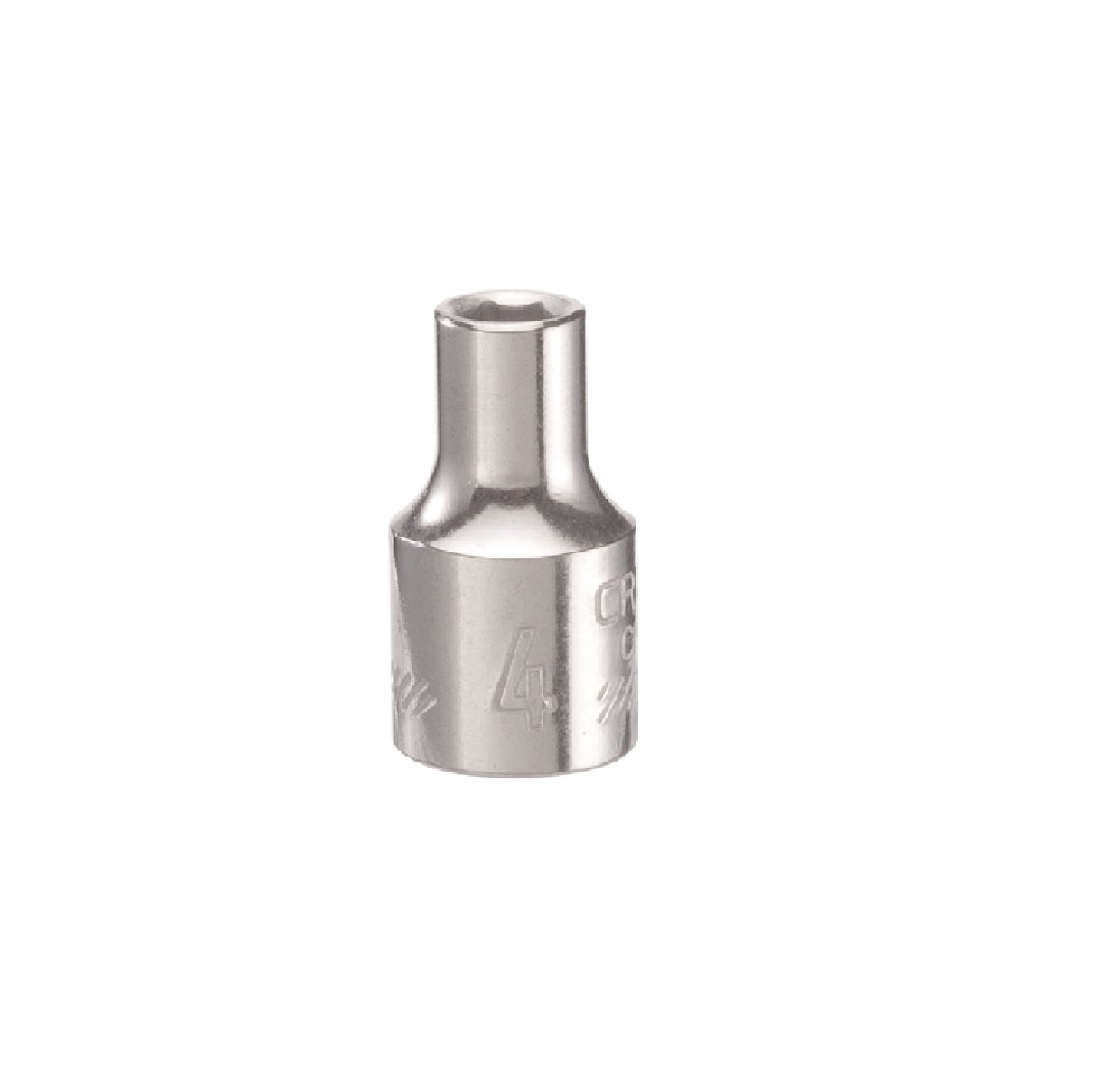 Craftsman CMMT43505 Metric Shallow Socket, Polished Chrome