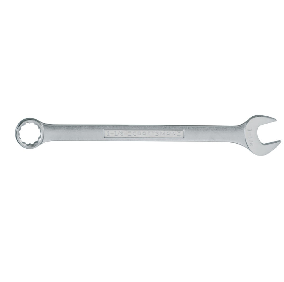 Craftsman CMMT44707 SAE 12 Point Combination Wrench, Silver
