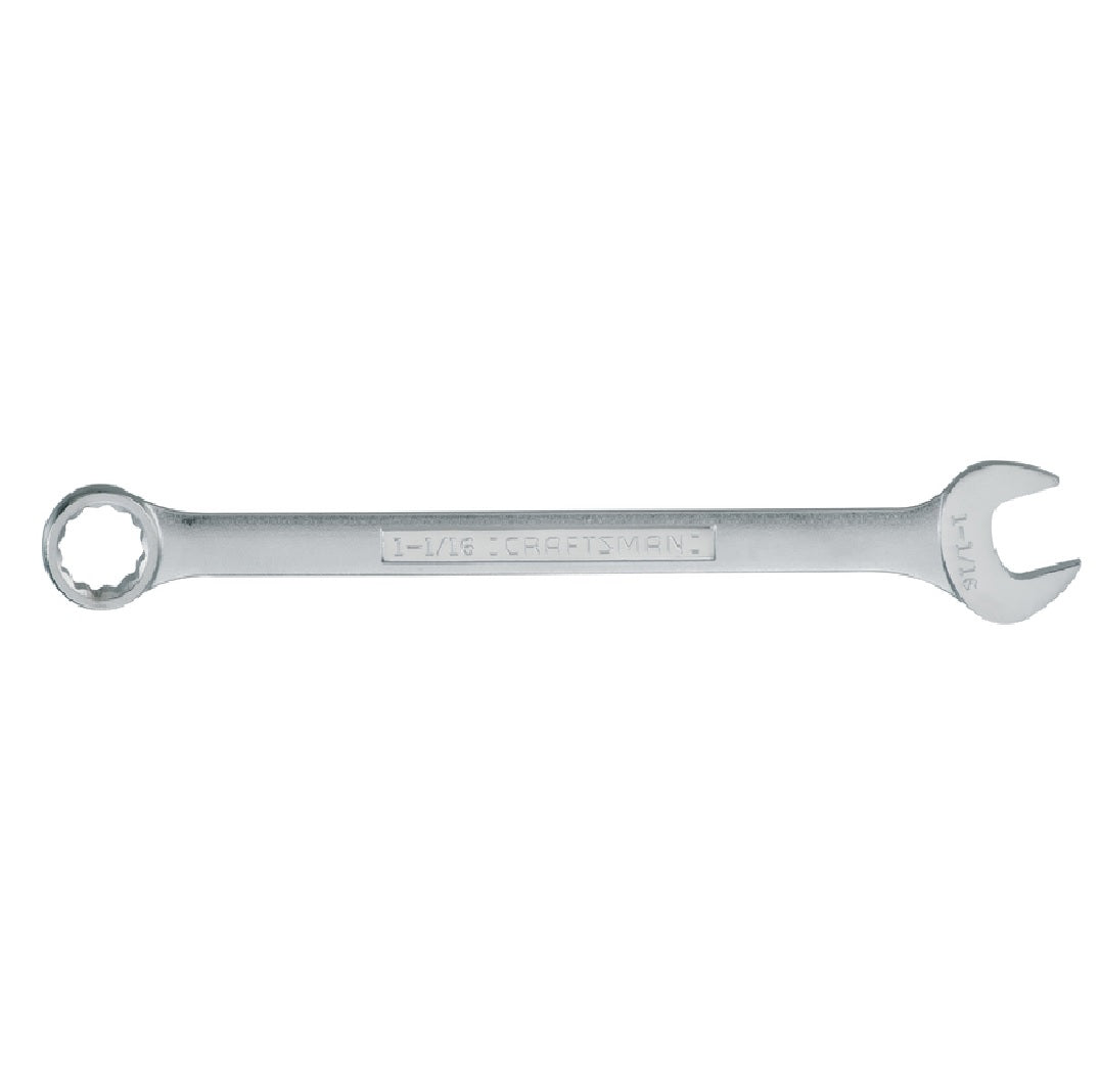 Craftsman CMMT44706 SAE 12 Point Combination Wrench, Silver