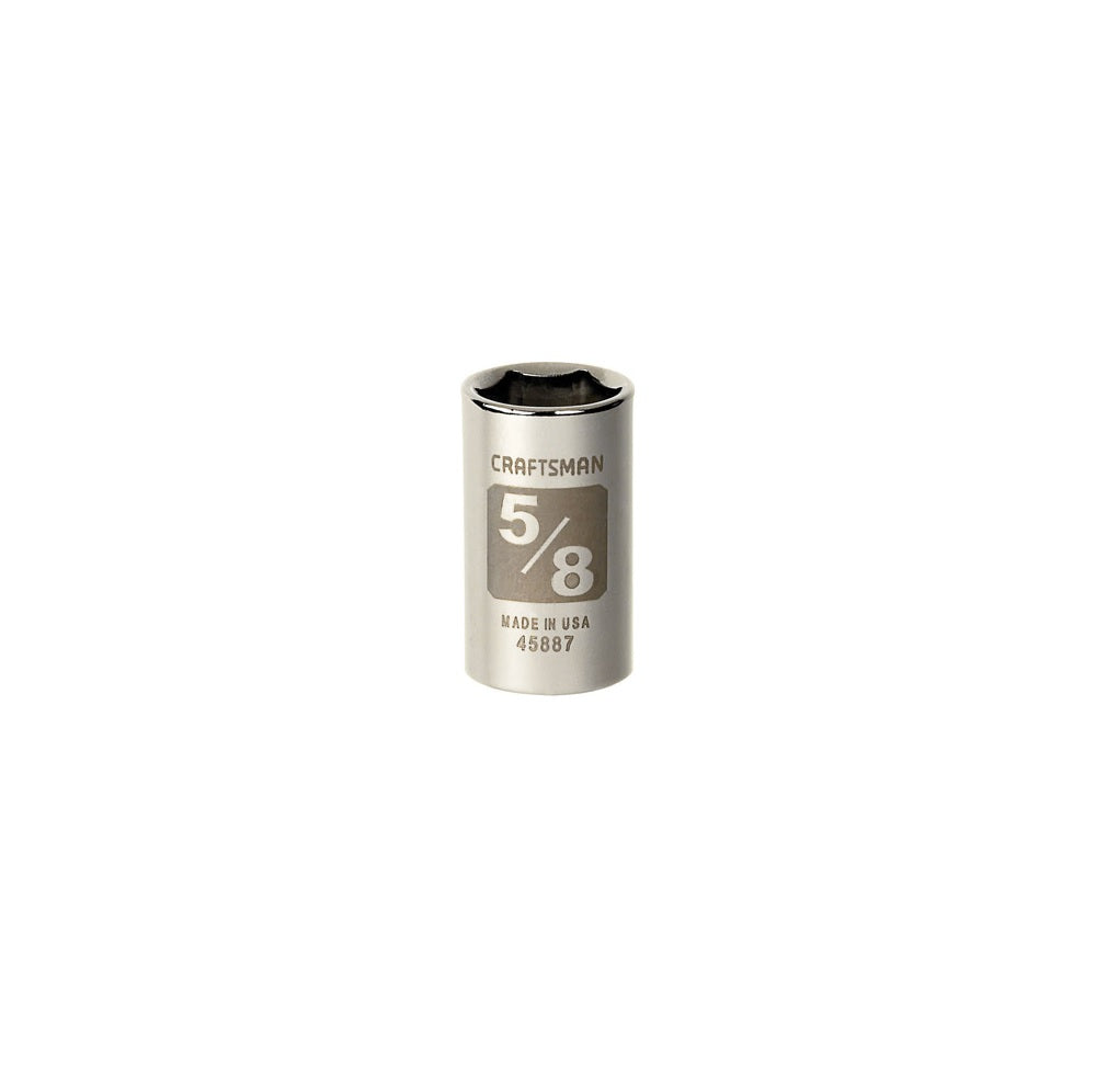 Craftsman CMMT45887 6 Point Standard Socket, 1/2 inch x 5/8 inch