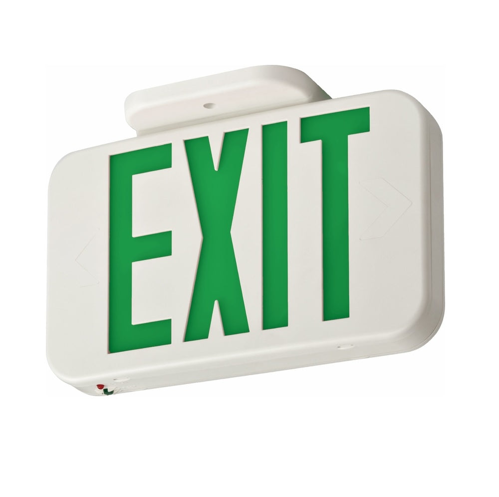 Lithonia Lighting 269XX0 Exit Sign And Emergency Light, White