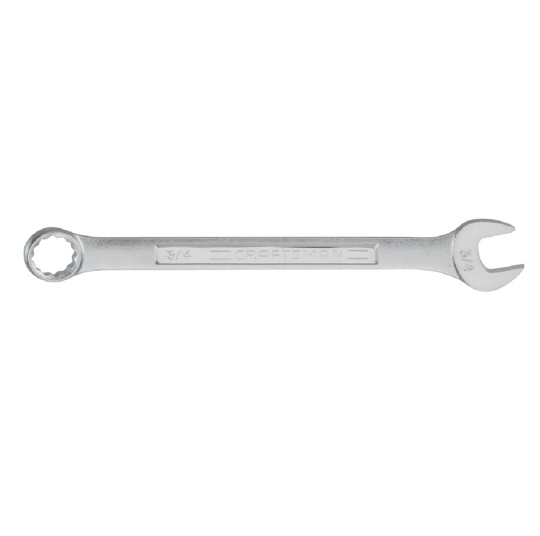 Craftsman CMMT44701 SAE 12 Point Combination Wrench, Silver