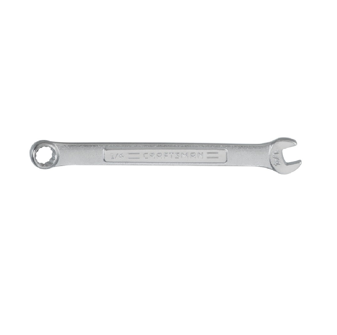 Craftsman CMMT44699 SAE 12 Point Combination Wrench, Silver