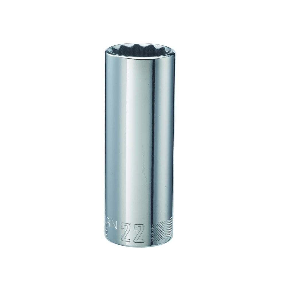 Craftsman CMMT12085 12 Point Deep Socket, 22 MM x 1/2 inch