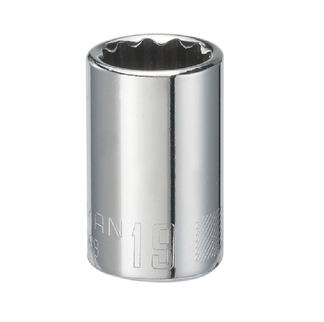 Craftsman CMMT44238 Metric Shallow Socket, Alloy Steel