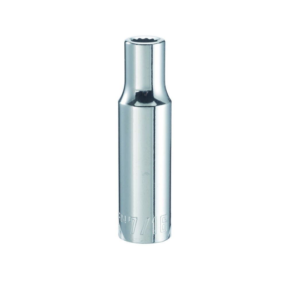 Craftsman CMMT83186 12 Point Deep Socket, 1/2 inch x 7/16 inch