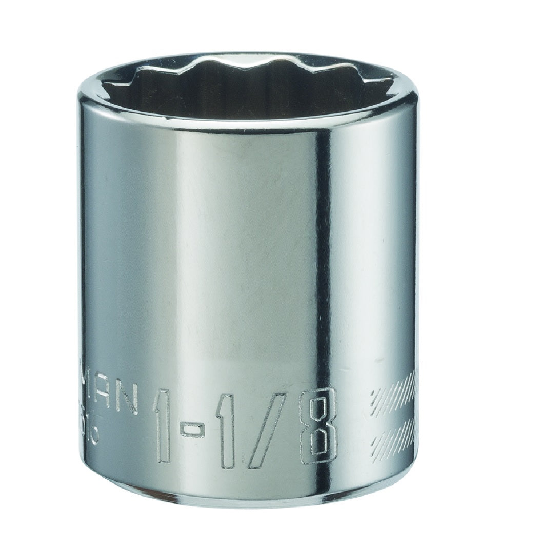 Craftsman CMMT47516 1/2 Inch Drive 12 Point Socket, Alloy Steel