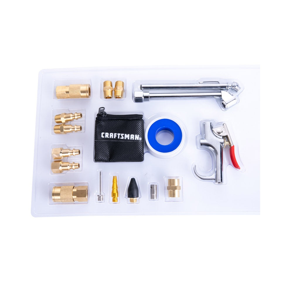 Craftsman CMXZTSG1004NB Air Tool Accessory Kit, 18 pc