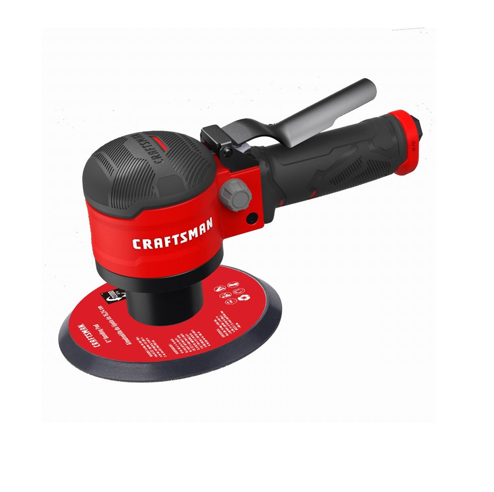 Craftsman CMXPTSG1014NB Dual Action Air Disc Sander, Red, 3.81 lb.