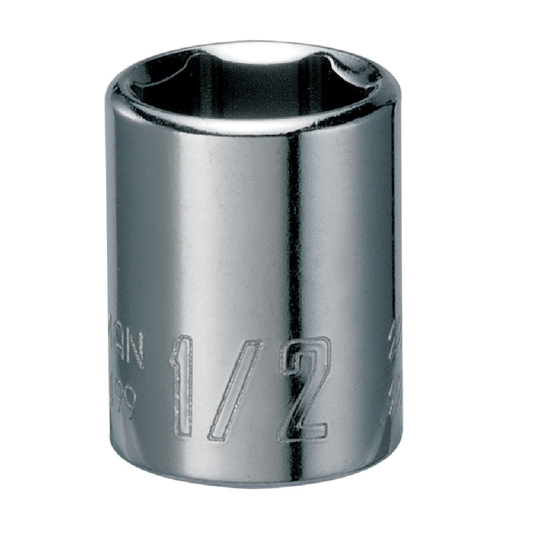 Craftsman CMMT43499 SAE Standard Shallow Socket, Alloy Steel