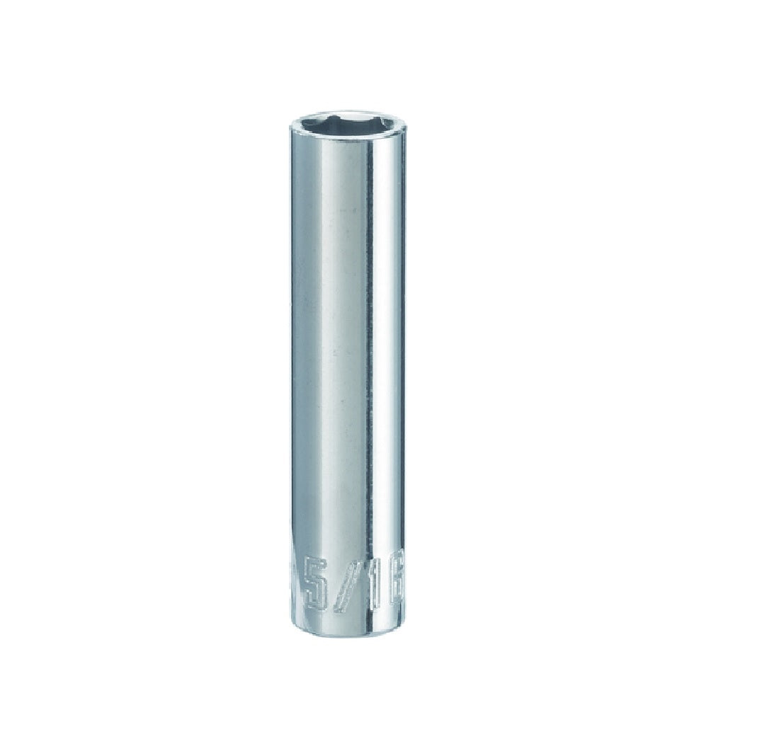 Craftsman CMMT43575 SAE Deep Socket, Polished Chrome