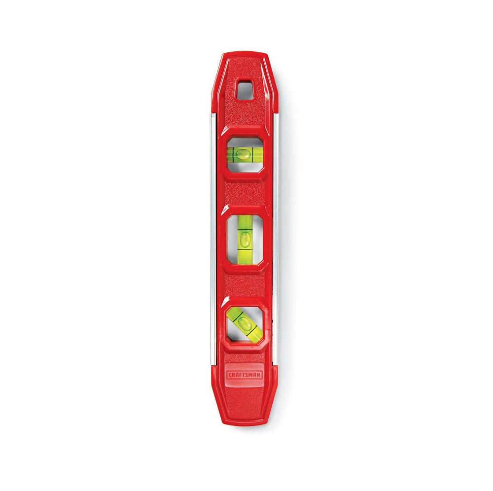 Craftsman 00939852 Torpedo Level, 9 inch, Red