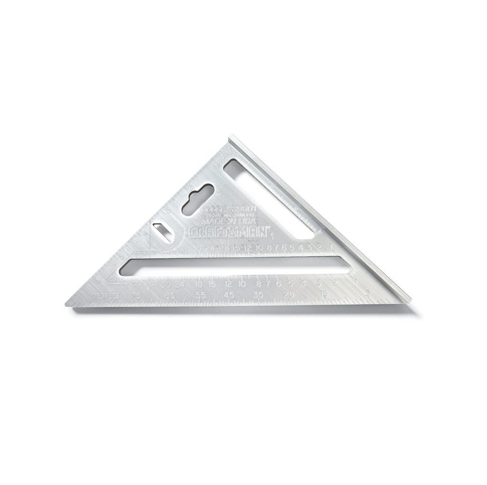 Craftsman 00939601 Aluminum Rafter Square, Gray, 7 inch — LIfe and Home