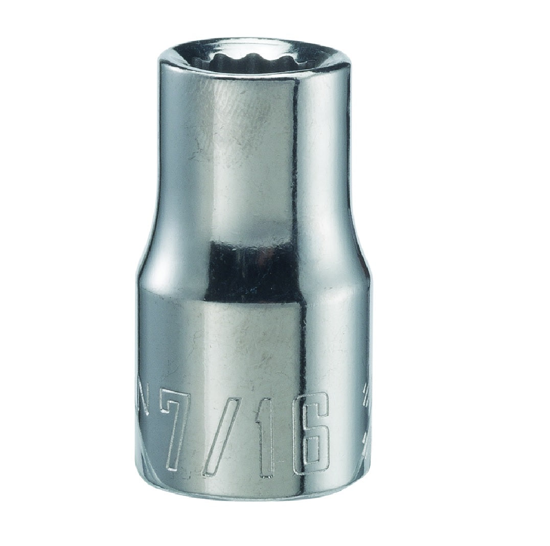 Craftsman CMMT47501 SAE Standard Shallow Socket, Alloy Steel