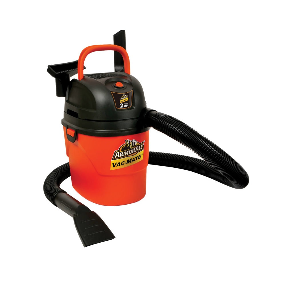 Armor All AA155 Wet/Dry Vacuum, 120 VAC, 1.5 gallon