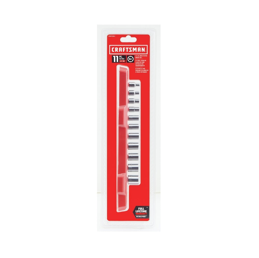 Craftsman CMMT12041 Metric 6 Point Socket Set, 11/4 inch, 1 pc