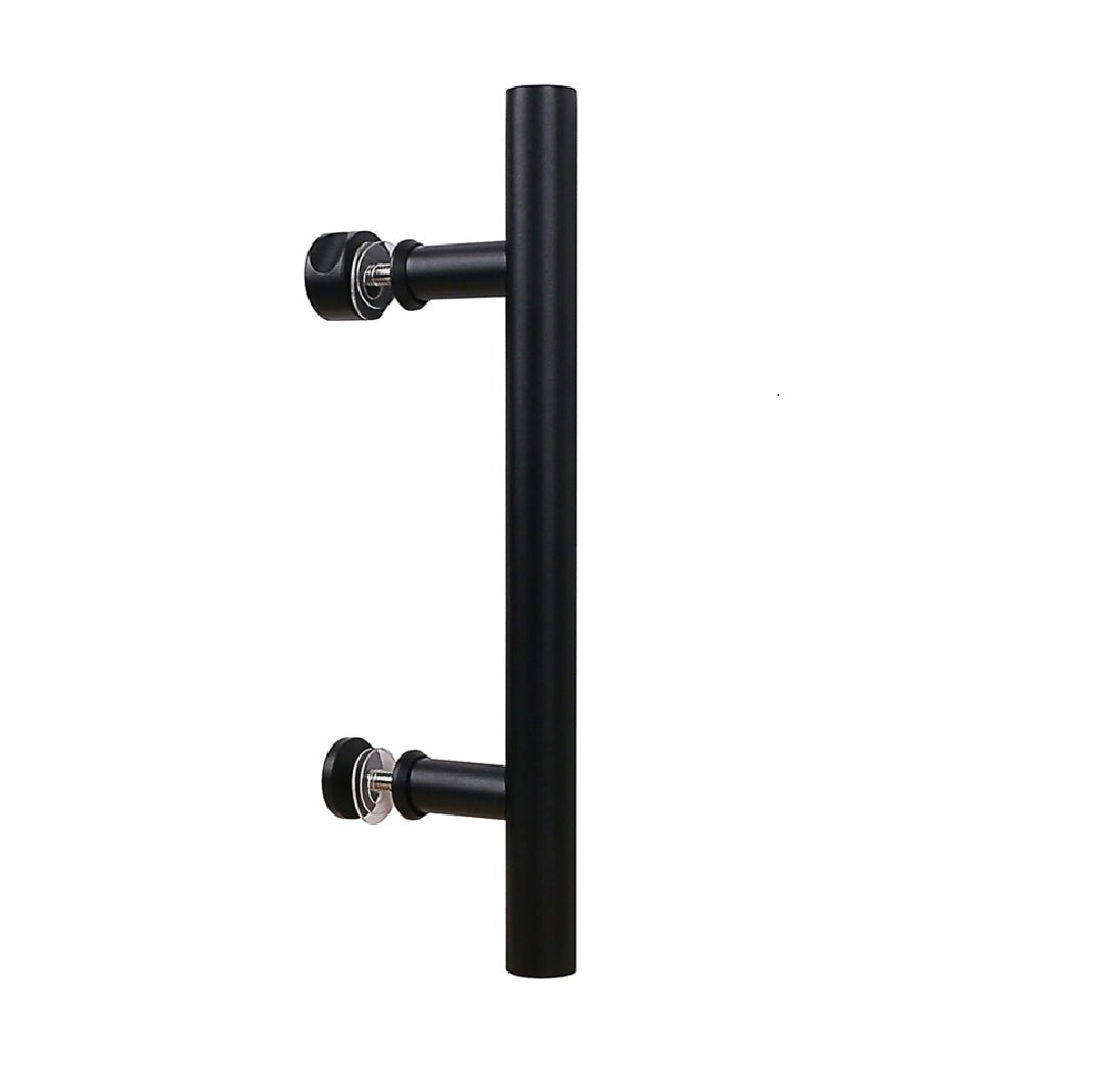 National Hardware N700-100 Madison Door Pull, Black, 12 Inch