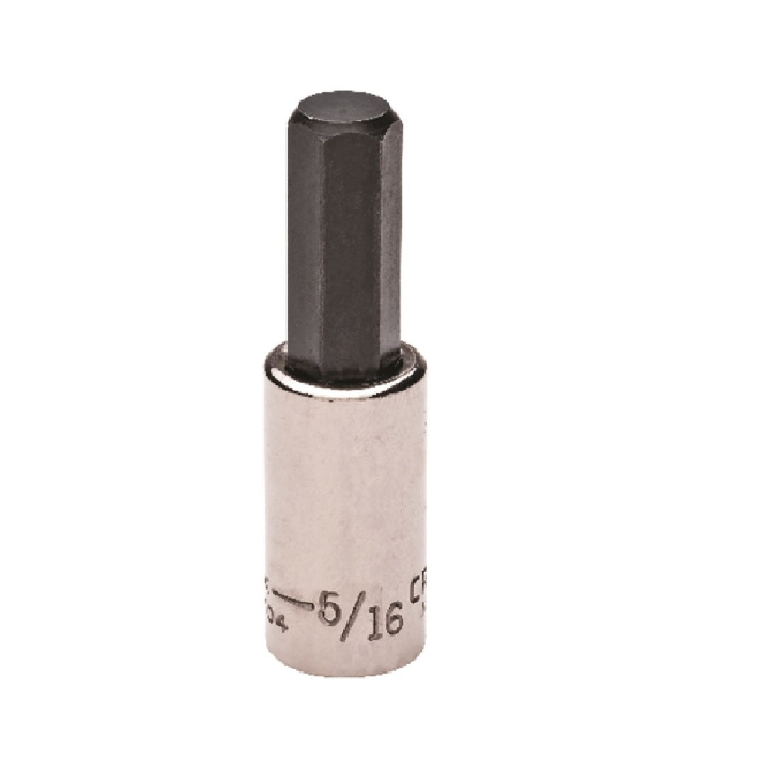 Craftsman CMMT42704 SAE Standard Hex Bit Socket, Alloy Steel