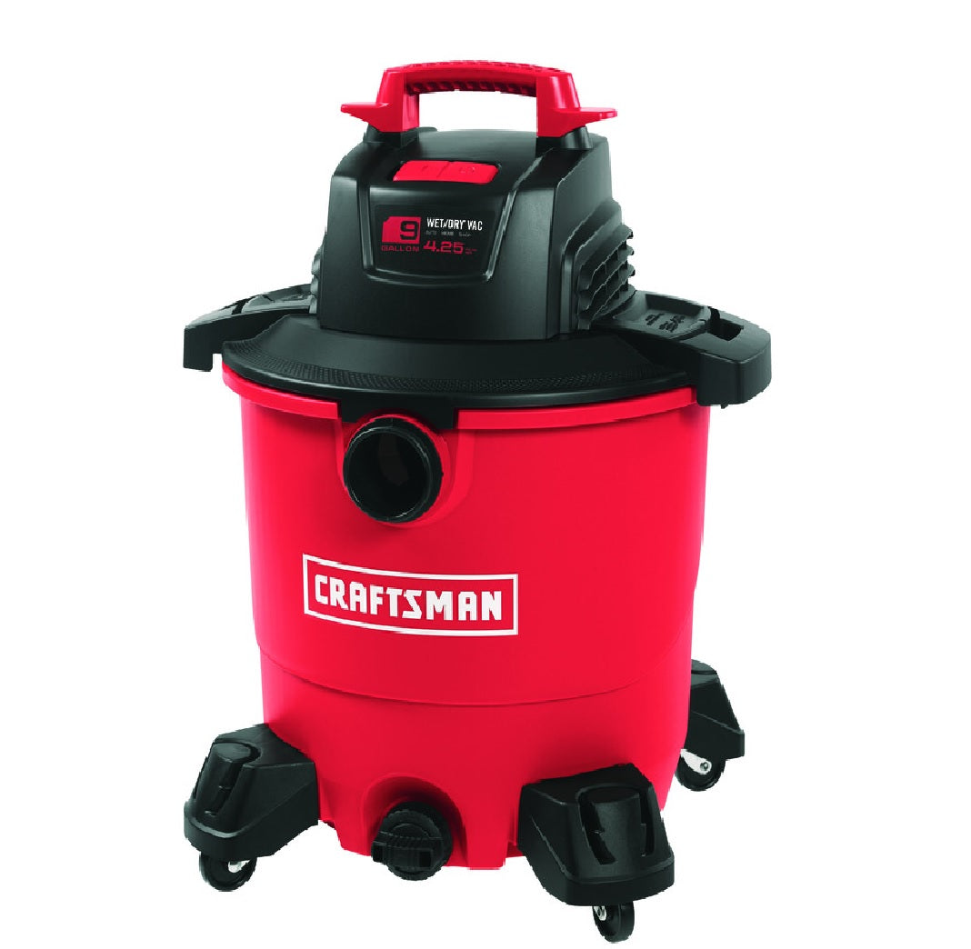 Craftsman CMXEVBE17590 Corded Wet/Dry Vacuum, Red