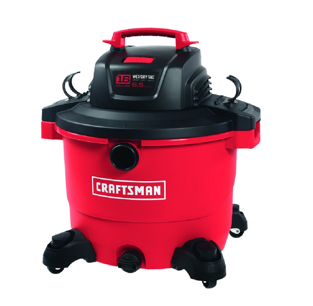 Craftsman CMXEVBE17595 Corded Wet/Dry Vacuum, Red