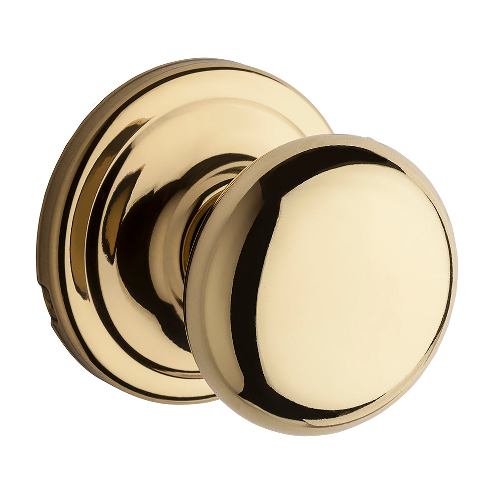 Kwikset 720H L03GC Hancock Passage Knob, Polished Brass