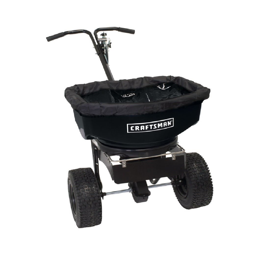 Craftsman 4215B Push Spreader Ice Melt, Poly