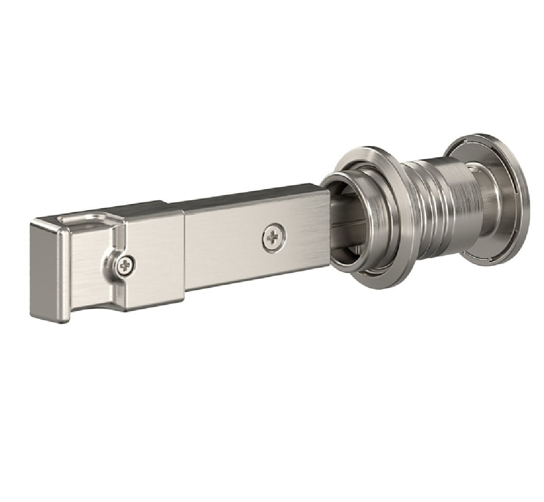National Hardware N700-151 Barn Door Lock, Satin Nickel