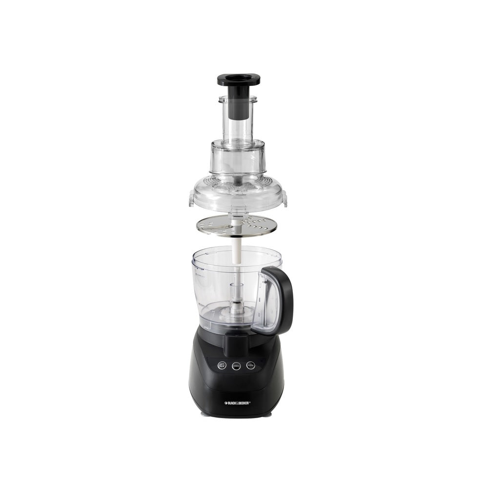 Black and Decker FP2500B 10 cup Food Processor, Black, 500 watt