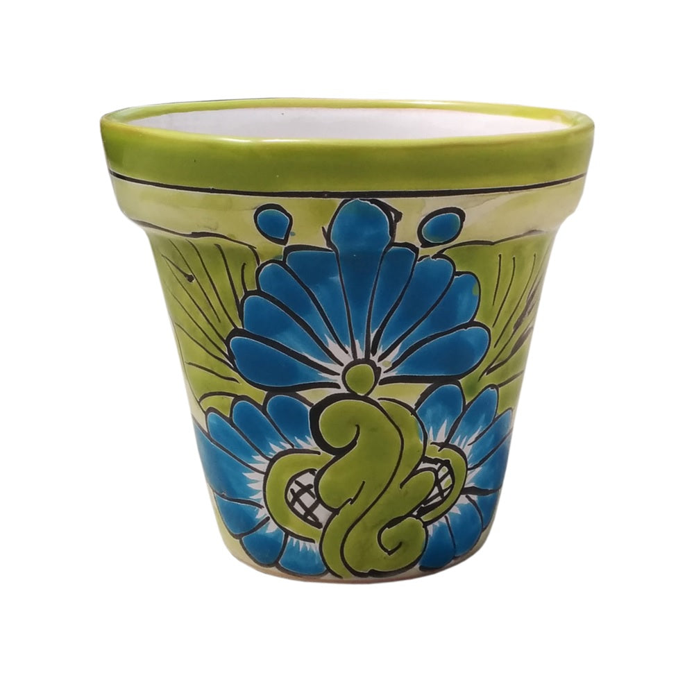 Avera Products APG025140 Ceramic Talavera Planter, Multicolore