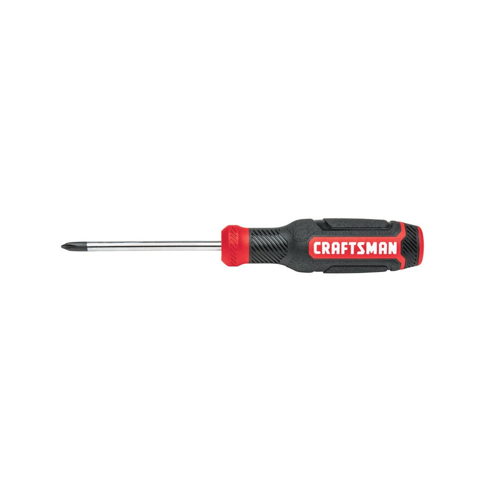 Craftsman CMHT65052 Phillips Screwdriver, Black/Red, 7.5 inch