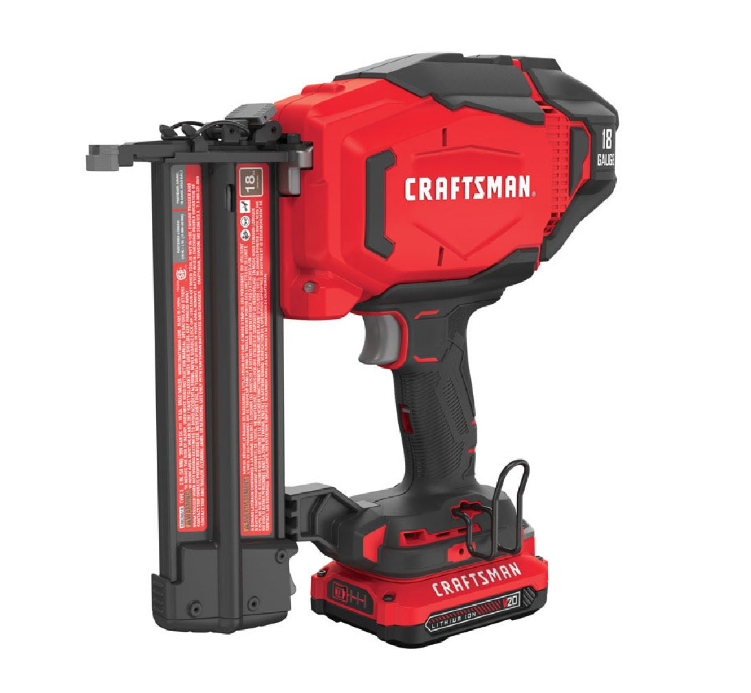 Craftsman CMCN618C1 20V MAX Cordless Brad Nailer, 18 Ga.