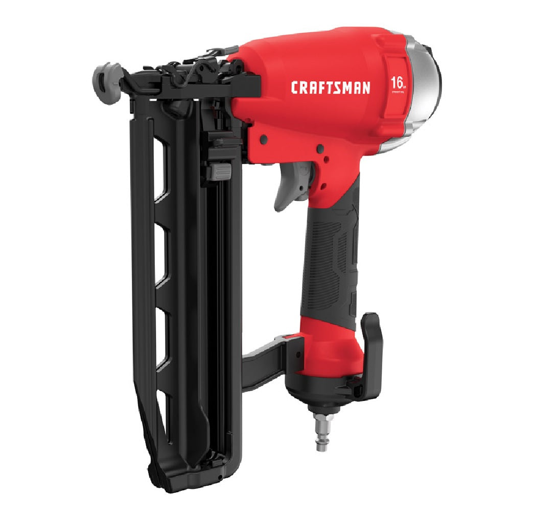 Craftsman CMPFN16K Pneumatic Straight Finish Nailer, Red