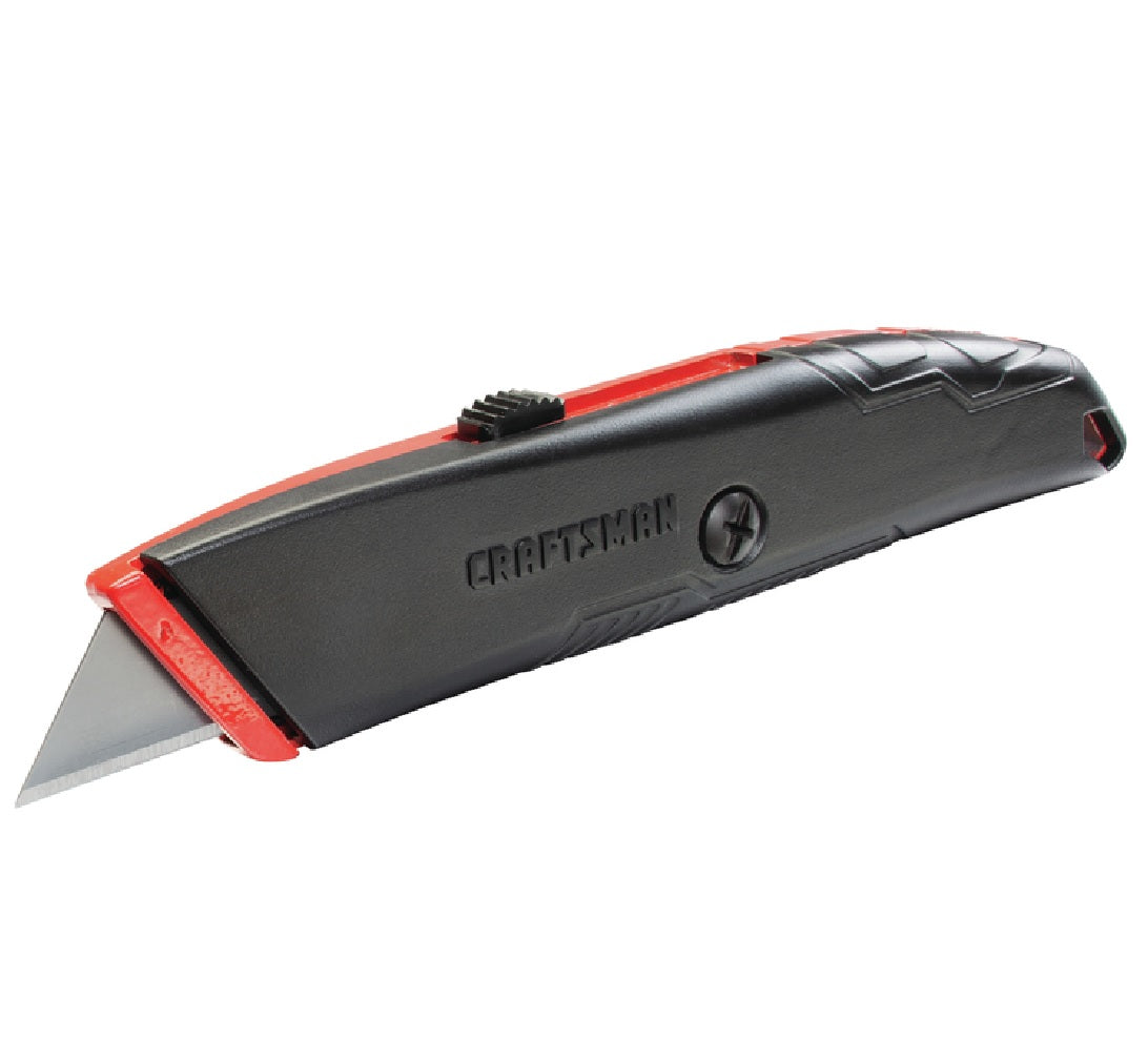 Craftsman CMHT10383 Retractable Utility Knife, 8 Inch