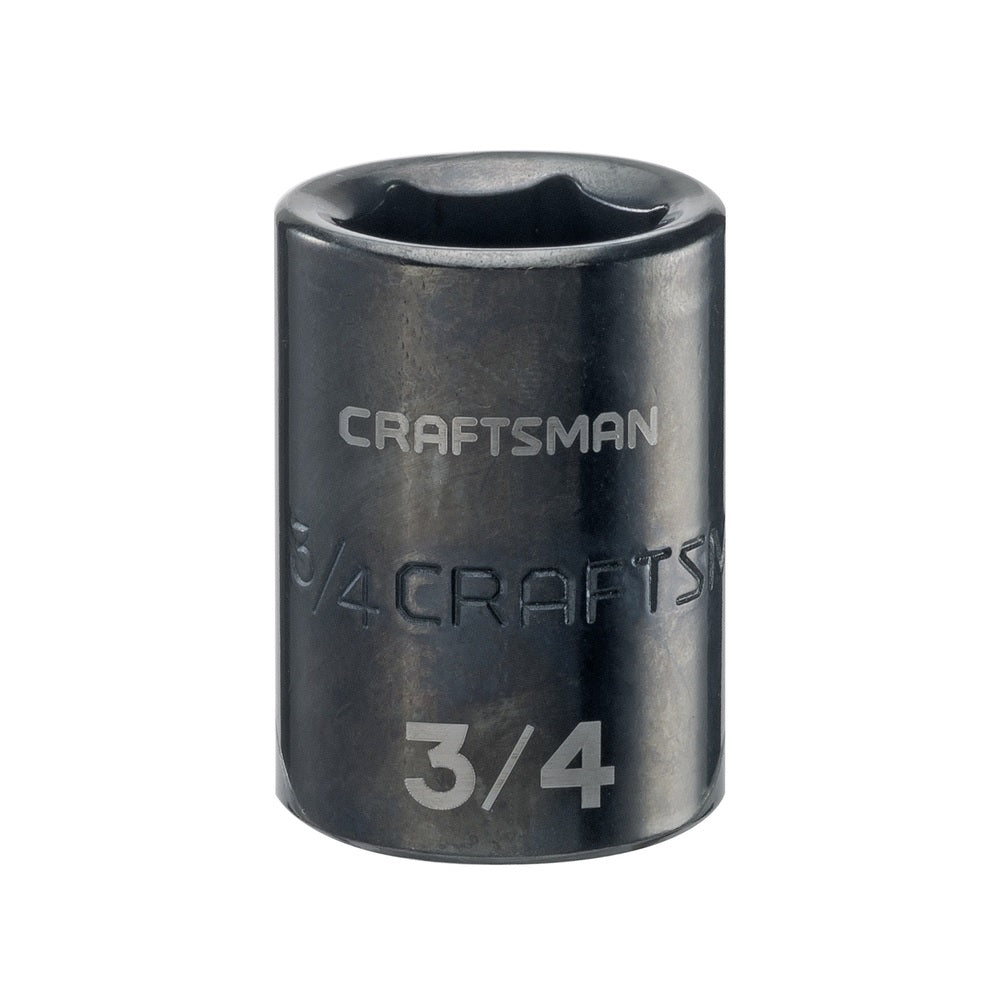 Craftsman CMMT15854 SAE 6 Point Shallow Shallow Socket, 3/4 inch