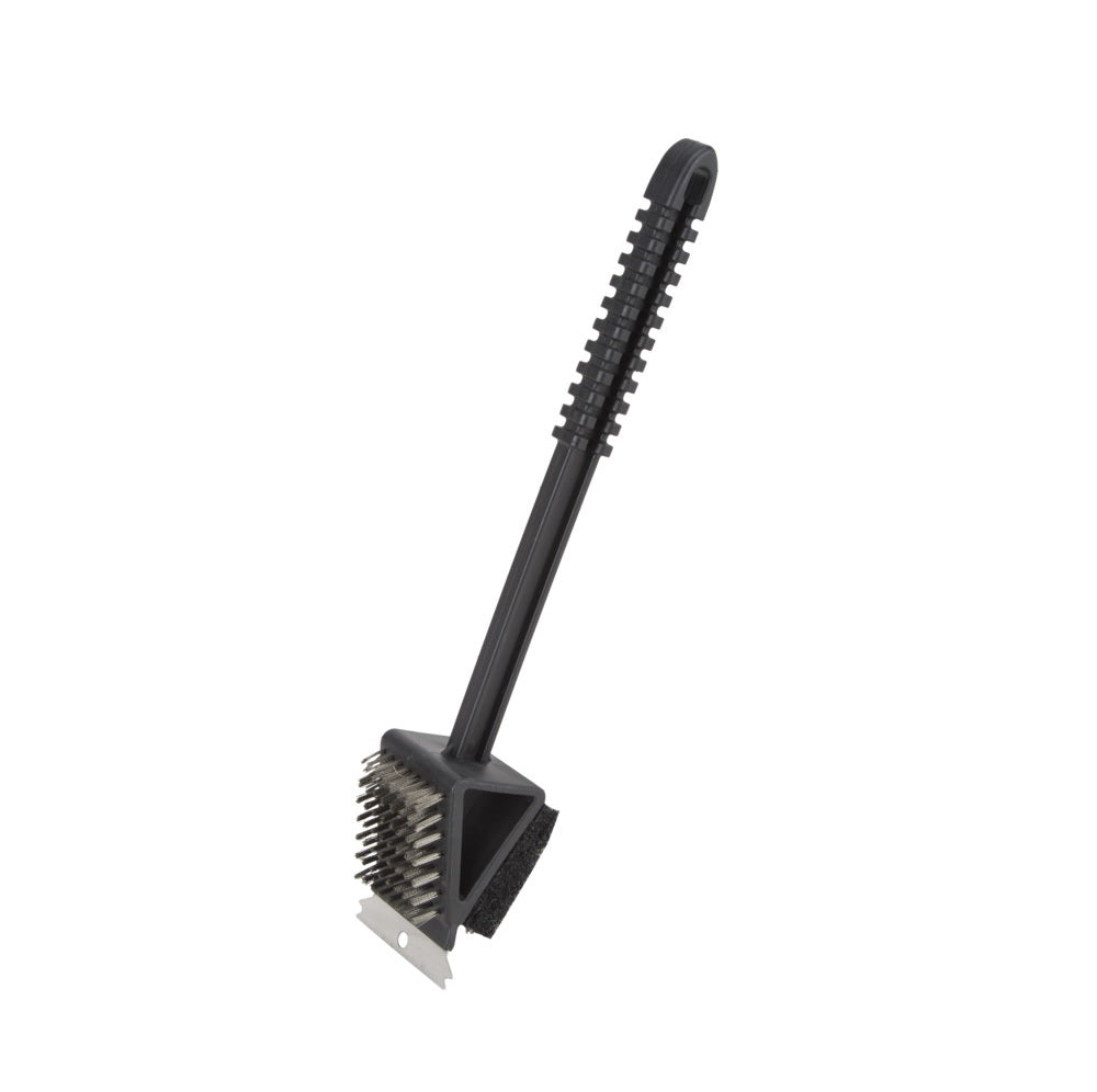 Omaha BBQ-37126 Two-Way Grill Brush/ Scrubber, 2-3/8 inch