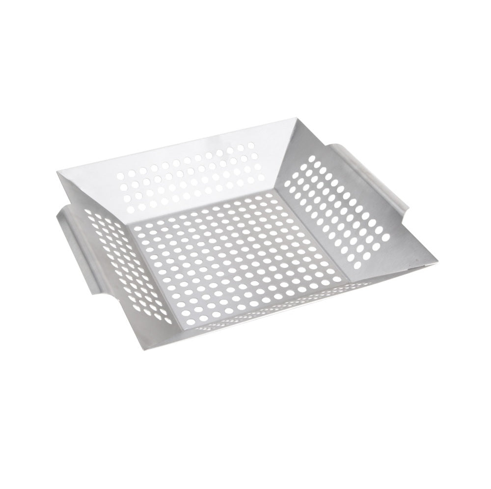 Omaha BBQ-37238 Grilling Basket, Stainless Steel, 13-7/8 inch
