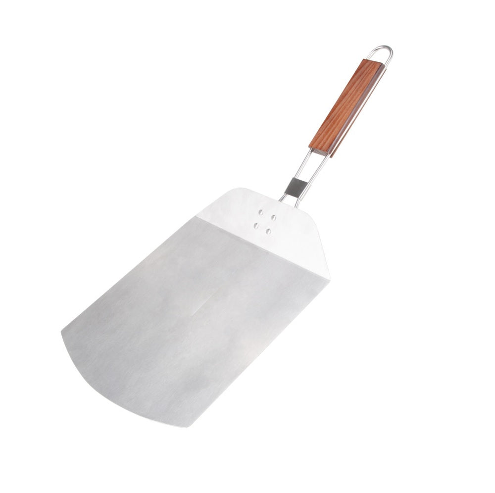 Omaha BBQ-37240B Pizza Spatula, Stainless Steel, 9-1/2 inch