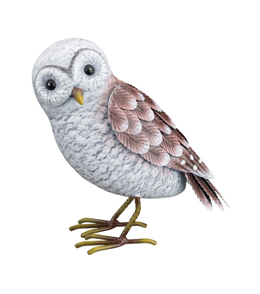 Regal Art & Gift 12988 Barn Owl Statue, Multicolored, 8 inch