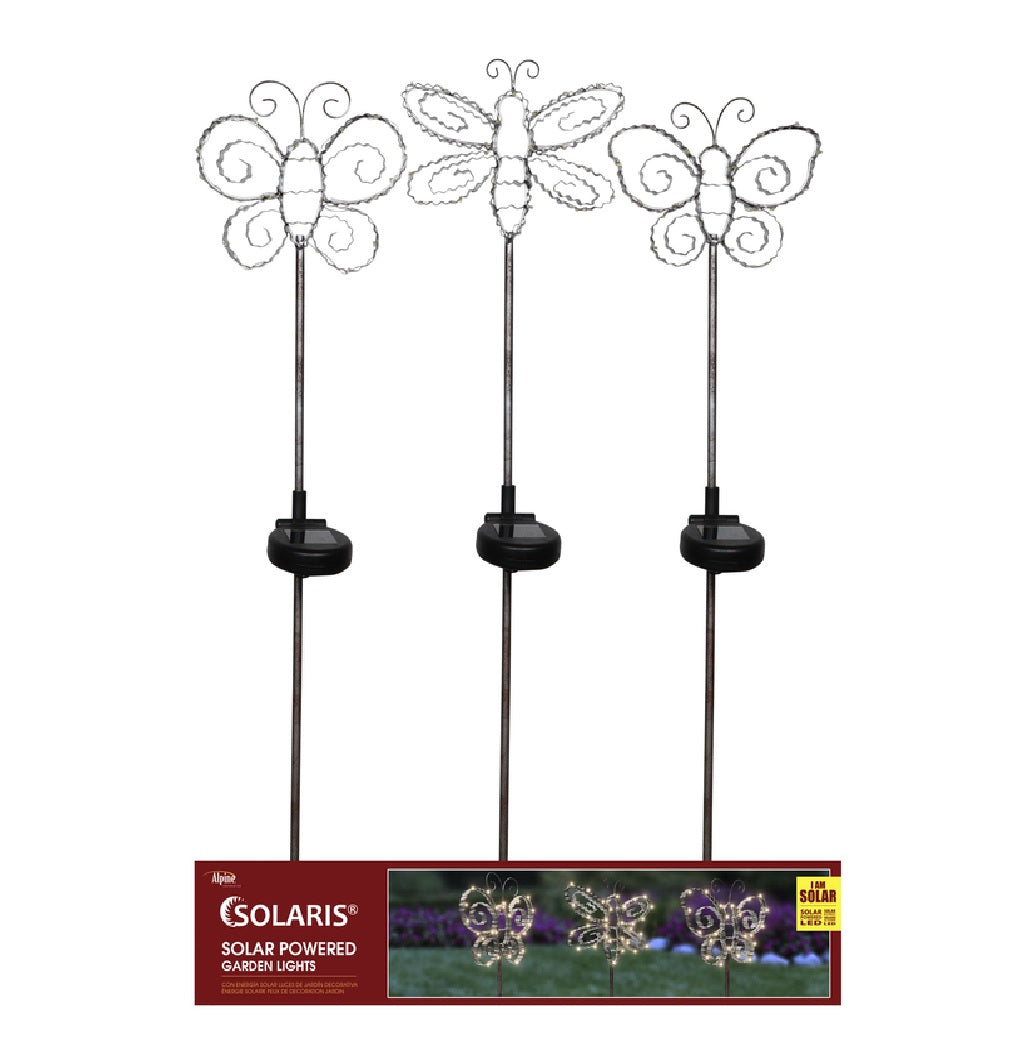 Alpine SLL2292A Outdoor Garden Stake, Assorted